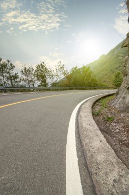 Güzel Çin yatay çekim