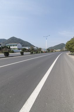 Güzel Çin yatay çekim