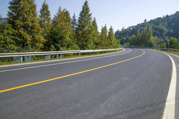 Snelweg spiraal weg — Stockfoto