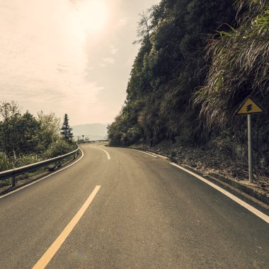 Güzel Çin yatay çekim