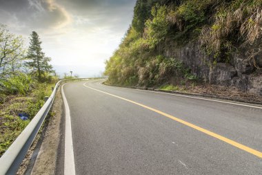 Güzel Çin yatay çekim