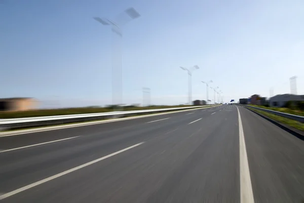 Speed highway road — Stock Photo, Image