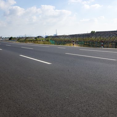 Şehir Otoban yol arka plan olarak