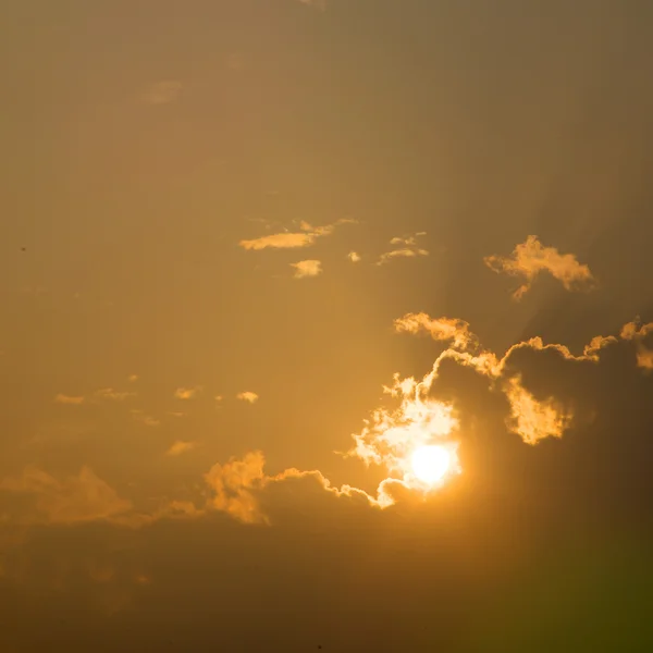 背景として美しい夕日 — ストック写真