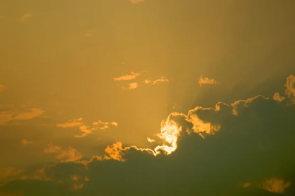 Schöner Sonnenuntergang als Hintergrund — Stockfoto