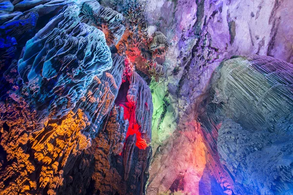 China caves karst landforms — Zdjęcie stockowe