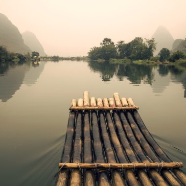 Güzel Çin yatay çekim