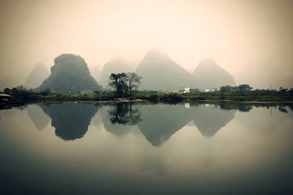 Schöne chinesische Landschaftsaufnahmen — Stockfoto