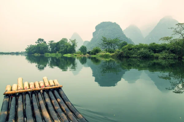 Όμορφη κινεζική τοπίο πλάνα — Φωτογραφία Αρχείου