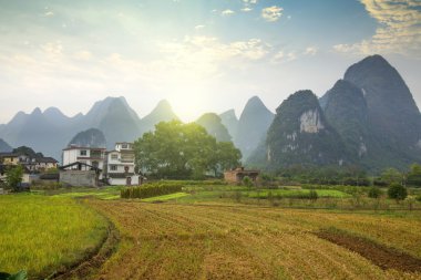 China Guilin Mountains