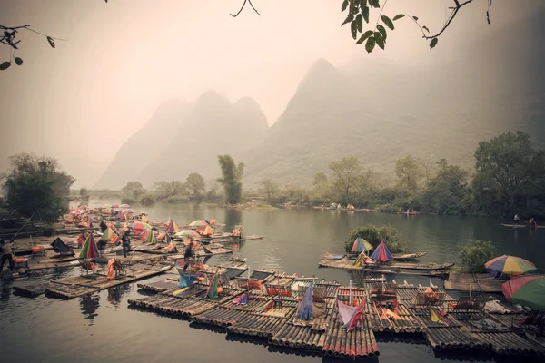 Krásná krajina čínského výstřely — Stock fotografie