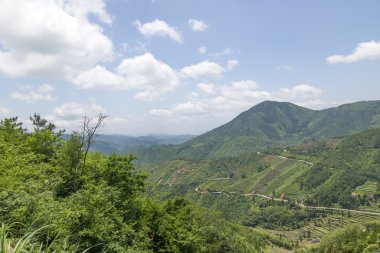 Güzel Çin yatay çekim