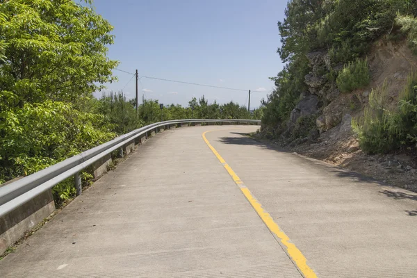 Εκκαθάριση βουνό road Κίνα — Φωτογραφία Αρχείου