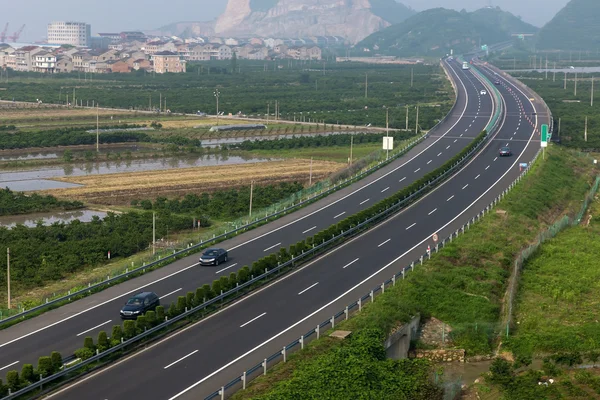 Μεγάλο αυτοκινητόδρομο Κίνα — Φωτογραφία Αρχείου