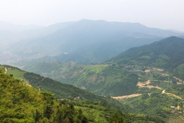 Çay dağ manzara Çin