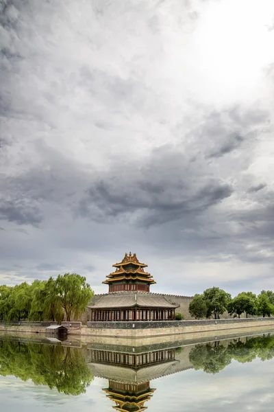 중국 자금성, 궁전 강 포대. — 스톡 사진