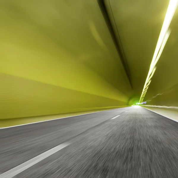 Túnel de coche rápido —  Fotos de Stock