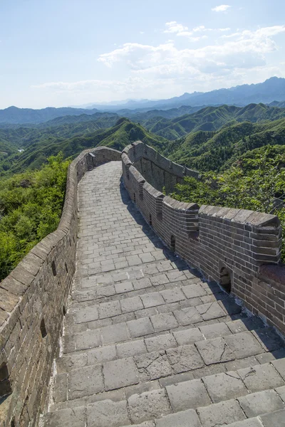 Grande Muralha de Pequim na China — Fotografia de Stock