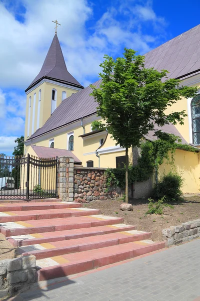 Orthodoxe Kirche des Heiligen Johannes des Vorläufers in Gwardejsk — Stockfoto