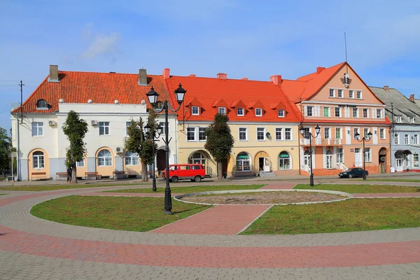Tysk konstruktion på Victory Square — Stockfoto