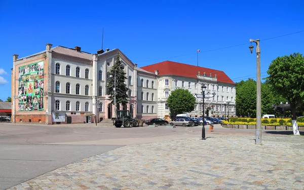 Byggnaden av civil domstol av Tilsit — Stockfoto