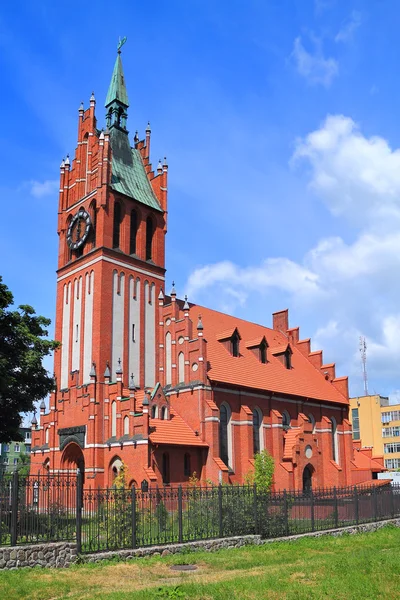 Catholic Church of the Holy Family of 1907 of construction — Stock Photo, Image