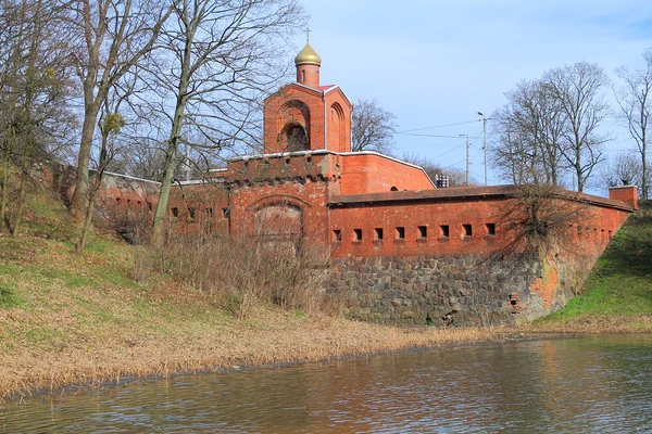 Bir tuğla Gotik tarzı Königsberg tarzı Ausfalsky kapısı