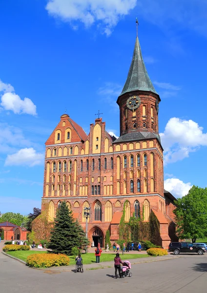Catedral, símbolo de la ciudad de Kaliningrado — Foto de Stock