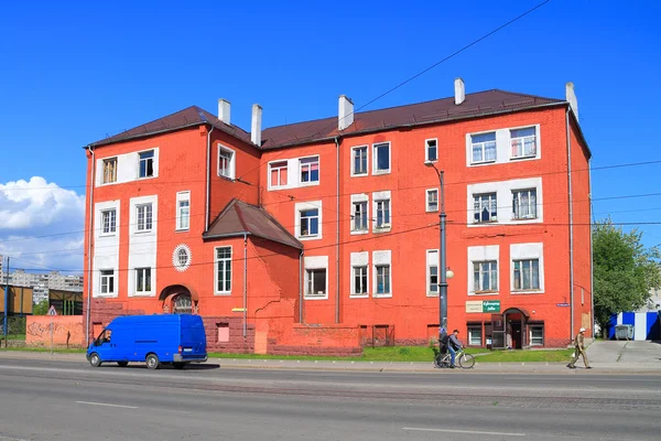 Byggnaden av det judiska barnhemmet i staden Konigsberg — Stockfoto