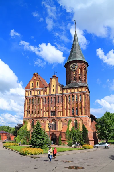 Catedral inactiva de Konigsberg construida en estilo gótico báltico — Foto de Stock