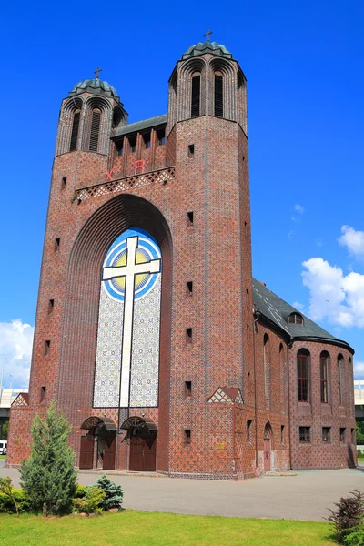 Orthodox Krestovozdvizhensky Cathedral, earlier Lutheran church of the Cross — Stock Photo, Image