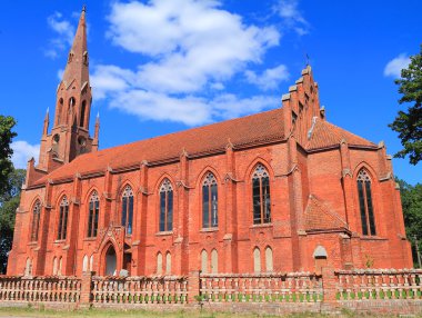 Eski geçersiz Lutheran Kilisesi Gotik tarzı