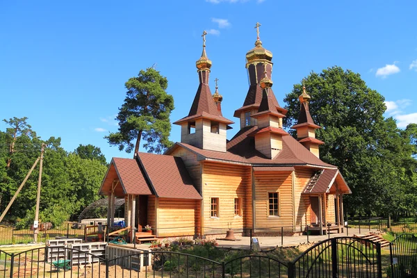 Ahşap Ortodoks Kilisesi — Stok fotoğraf