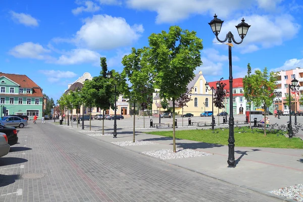 Yaz şehir manzarası