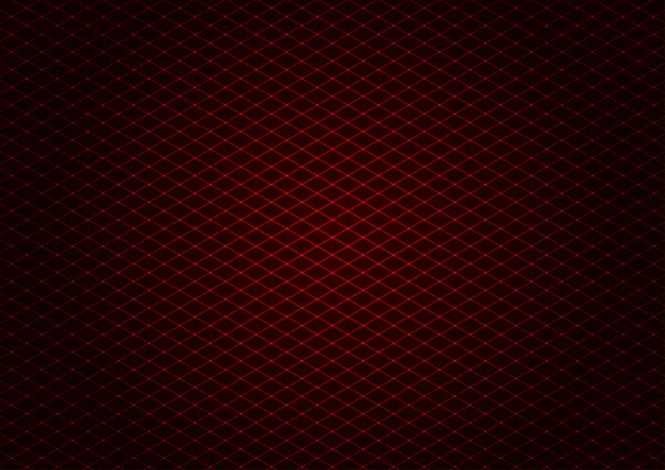 Red laser grid diagonal — Stock Vector