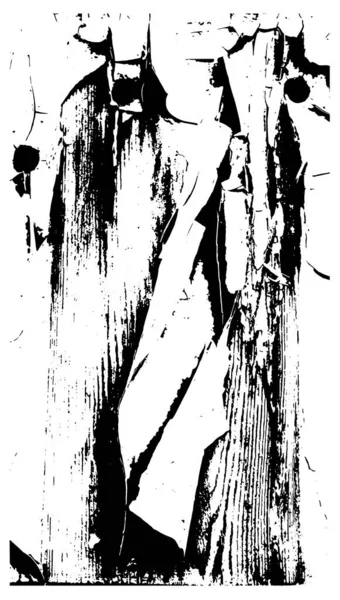 木门上的旧油漆 漆有裂缝和皱纹的木材 — 图库矢量图片