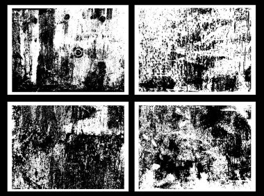 Eski Paslı Metal Yüzey Kin Dokuları Ayarlandı