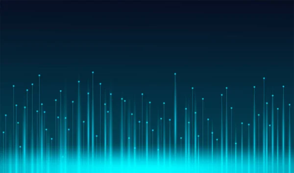 Tecnología Digital Moderna Informática Resumen Fondo — Vector de stock