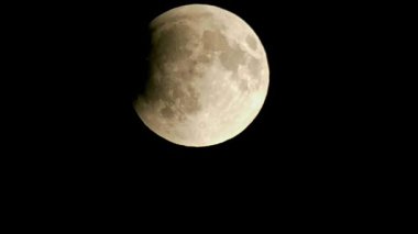 Ay tutulmasını izliyoruz..