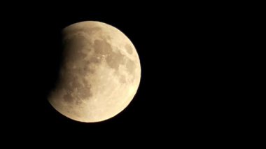 Ay tutulmasını izliyoruz..