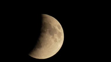 Ay tutulmasını izliyoruz..