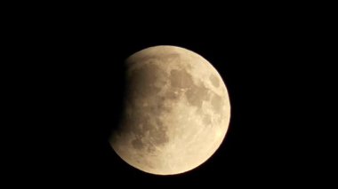 Ay tutulmasını izliyoruz..