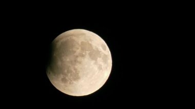 Ay tutulmasını izliyoruz..