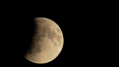 Ay tutulmasını izliyoruz..