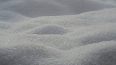 Kış mevsimi, kar fırtınası. Kalın bir kar örtüsü ile zemini kaplıyor.