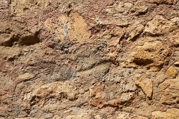 En sällsynt vintage vägg på Kreta Grekland som en naturlig bakgrund. — Stockfoto