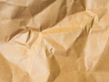 Kağıt zarflar gelen kahverengi zemin.