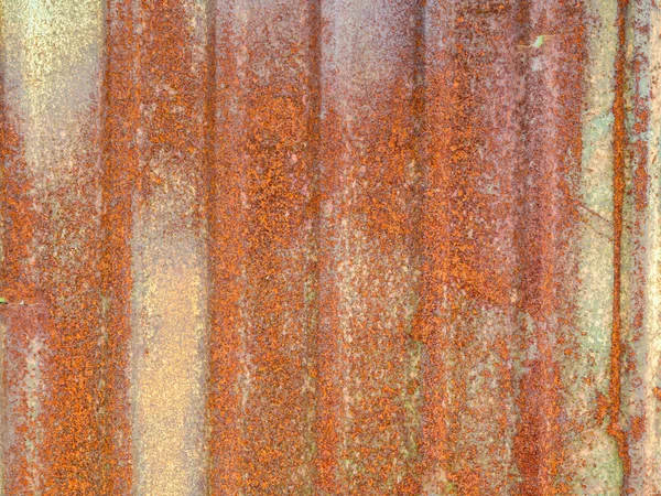 Old weathered zinc as rust. — Stock Photo, Image