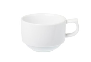 Kahve fincanı beyaz arka planda izole