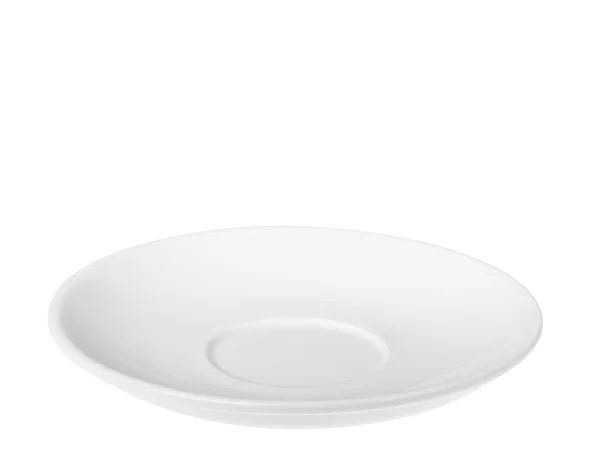 Saucer isolated on a white background — Stock Photo, Image